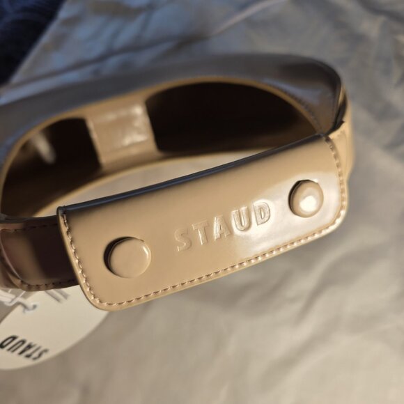 STAUD Moon Tote Bag - Beige - Picture 4 of 7